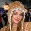Animal Hats for Adults - Antler Print Cosplay Accessories - Super Soft Warm Hat for Daily Wear Winter Birthday view 2
