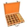 Natural Wood Chinese Chess, Xiangqi Gift Set - Travel Games Sets with Board Games Gift, Xiang Qi Game & Pieces, Chinese Decor & Gifts, Chinese New Year Decor (Large) view 1