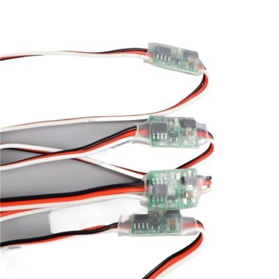 4pcs Universa Inverter Signal 4-6V / 3.6V-24V Steering Gear Reverser Low/High Voltage for RC Servo Airplane V-Tail distintivo(4pcs High Pressure)