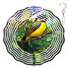 10-Inch Metal Wind Spinner Black-naped Monarch 3D Bird Wind Spinner, Unique Metal Hanging Kinetic Wind Sculpture Ornament Gifts for Women Yard Art Garden Patio Lawn Indoor Outdoor Decor view 1