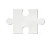 SNRTKA Felt Board 8 PCS Puzzle Felt Board for Wall Decorative Pin Photo Bulletin for Office Display(White) view 1