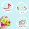 100 Pcs Easter Mochi Squishy Toys, Kawaii Mini Squishies Bulk for Kids Boys Girls Toddlers, Easter Basket Stuffers Egg Fillers Gifts Party Favors(Random) view 4