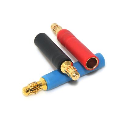 3PCS 3.5mm Male to 4mm Female Bullet Adapter Connector Castle Mambo ESC Extension