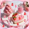 120 Pcs Valentines Day Resin Mini Ducks Valentine's Day Red Pink White Letter Tiny Resin Ducks Bulk Tiny Miniature Duck Figures for Home Tabletop Micro Garden Landscape Decoration Craft Party Favors view 4