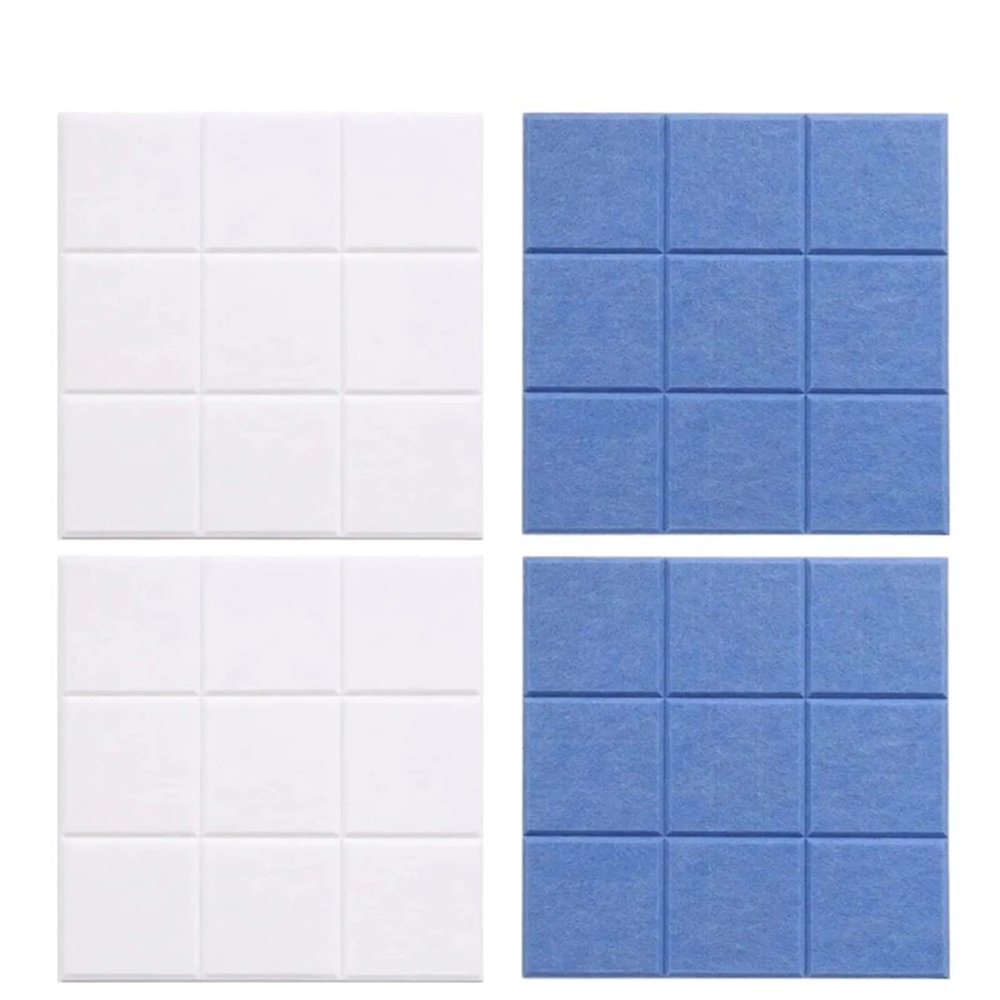 SNRTKA Felt Board 8 PCS Felt Message Board for Office Bulletin Notepad Home Photo Display Wall Decoration(Mix B-4PCS)