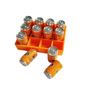 1:12 Scale Mini Drink Can Set with Tray Resin Display Accessories for Dollhouse Kitchens, Cafs & Bars
