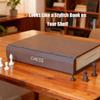 3D Printed Chess Book, Playbook'd Chess, Portable Compact Intellectual Auto-Aligning Folding Board Game for Home or Office Display (1pc) view 2