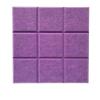 SNRTKA Felt Board 10 Pcs Felt Board for Wall Decor Creative Bulletin Boards Self-Adhesive for Photo Display(Purple) view 1