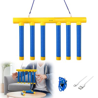 Fiopet Drop Stick Challenge Game, 2026 New Hand Eye Coordination Reflex Training Toy, 3 Adjustable Speed Modes Reflex Catch Game Catching Sticks Game for All Ages (Yellow)