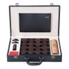 Natural Wood Chinese Chess, Xiangqi Gift Set - Travel Games Sets with Board Games Gift, Xiang Qi Game & Pieces, Chinese Decor & Gifts, Chinese New Year Decor (Ebony) view 1