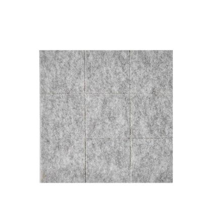 SNRTKA Felt Board 10 PCS Felt Pin Board for Home Message Notice Wall Display for Offices(Grey)