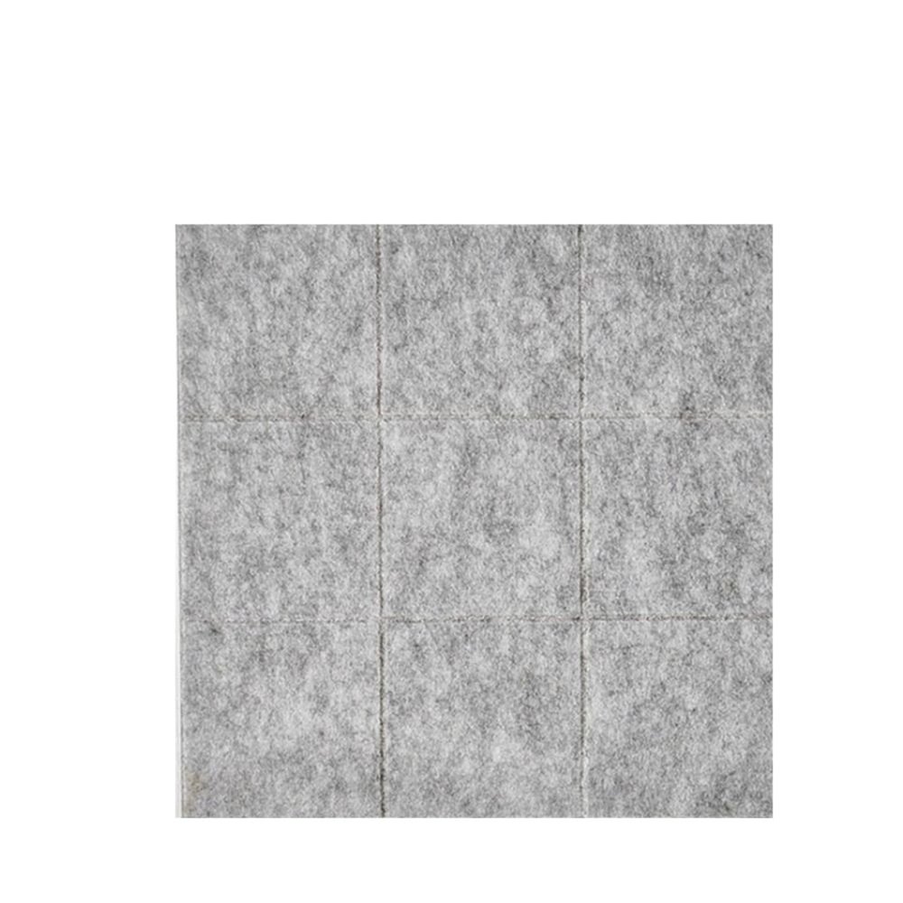 SNRTKA Felt Board 10 PCS Felt Pin Board for Home Message Notice Wall Display for Offices(Grey)