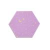 SNRTKA Felt Board 6 Pcs Felt Boards for Home Decor Self Adhesive Wall Bulletin Board Creative Pin for Office(Purple) view 1