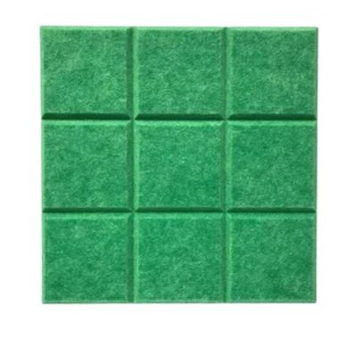 SNRTKA Felt Board 10 Pcs Felt Board for Wall Decor Creative Bulletin Boards Self-Adhesive for Photo Display(Green)