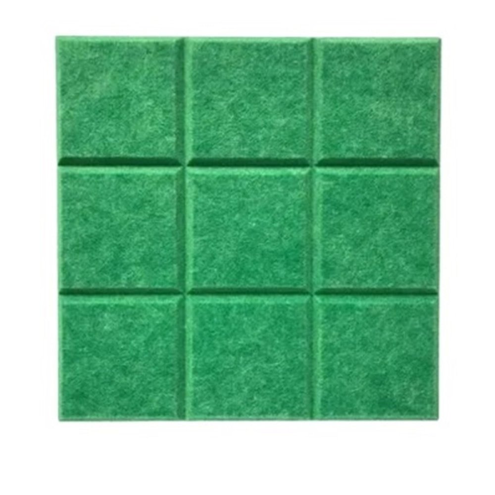 SNRTKA Felt Board 10 Pcs Felt Board for Wall Decor Creative Bulletin Boards Self-Adhesive for Photo Display(Green)