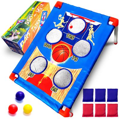 Bean Bag Toss Game for Kids Ages 4-8 - Outdoor Cornhole Toys for 3-8 Year Old Boys & Girls | Fun Family Party Birthday Games for Toddlers, Backyard, Lawn & Beach Activities