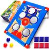 Bean Bag Toss Game for Kids Ages 4-8 - Outdoor Cornhole Toys for 3-8 Year Old Boys & Girls | Fun Family Party Birthday Games for Toddlers, Backyard, Lawn & Beach Activities view 1