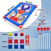 Bean Bag Toss Game for Kids Ages 4-8 - Outdoor Cornhole Toys for 3-8 Year Old Boys & Girls | Fun Family Party Birthday Games for Toddlers, Backyard, Lawn & Beach Activities view 3