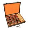 Natural Wood Chinese Chess, Xiangqi Gift Set - Travel Games Sets with Board Games Gift, Xiang Qi Game & Pieces, Chinese Decor & Gifts, Chinese New Year Decor (Small) view 1