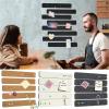 SNRTKA Felt Board 5Pcs Felt Board Strips Self Adhesive for Office Wall Photo Pin(Black) view 2