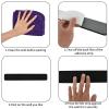 SNRTKA Felt Board 5Pcs Felt Board Strips Self Adhesive for Office Wall Photo Pin(Black) view 4