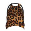 Baby Car Seat Canopy Cover for Mom, Soft Breathable Nursing Breastfeeding Covers Multi Use Stroller Sun Shade Newborn Shower GiftCool Cheetah Leopard view 1