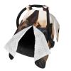 Baby Car Seat Canopy Cover for Mom, Soft Breathable Nursing Breastfeeding Covers Multi Use Stroller Sun Shade Newborn Shower GiftAnimal German Shepherd view 2