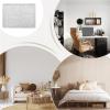 SNRTKA Felt Board 5 Pcs Grey Felt Board Pin for Wall Storage Self-Adhesive Bulletin Display view 4