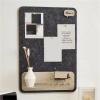 SNRTKA Felt Board 1 Pcs Felt Board Simple Photo Pin for Wall Decor Office Bulletin Message(Khaki A) view 2