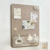 SNRTKA Felt Board 1 Pcs Felt Board Simple Photo Pin for Wall Decor Office Bulletin Message(Khaki A) view 3