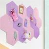 SNRTKA Felt Board 6 Pcs Felt Boards for Home Decor Self Adhesive Wall Bulletin Board Creative Pin for Office(White) view 3