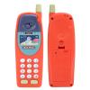 POENVFPO Babies Toy Phone Simulation Music Education Fun for Toddlers Kids Plastic (Red) view 2