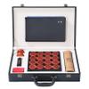 Natural Wood Chinese Chess, Xiangqi Gift Set - Travel Games Sets with Board Games Gift, Xiang Qi Game & Pieces, Chinese Decor & Gifts, Chinese New Year Decor (Padauk) view 1