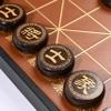 Natural Wood Chinese Chess, Xiangqi Gift Set - Travel Games Sets with Board Games Gift, Xiang Qi Game & Pieces, Chinese Decor & Gifts, Chinese New Year Decor (Small) view 3