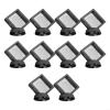 3D Floating Frame Display Box for Jewelry Ring Coin, Clear Acrylic with Stand, Reusable Film, 70x70x20mm, 5/10 Pack(White 5PCS) view 1