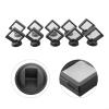 3D Floating Frame Display Box for Jewelry Ring Coin, Clear Acrylic with Stand, Reusable Film, 70x70x20mm, 5/10 Pack(White 5PCS) view 3
