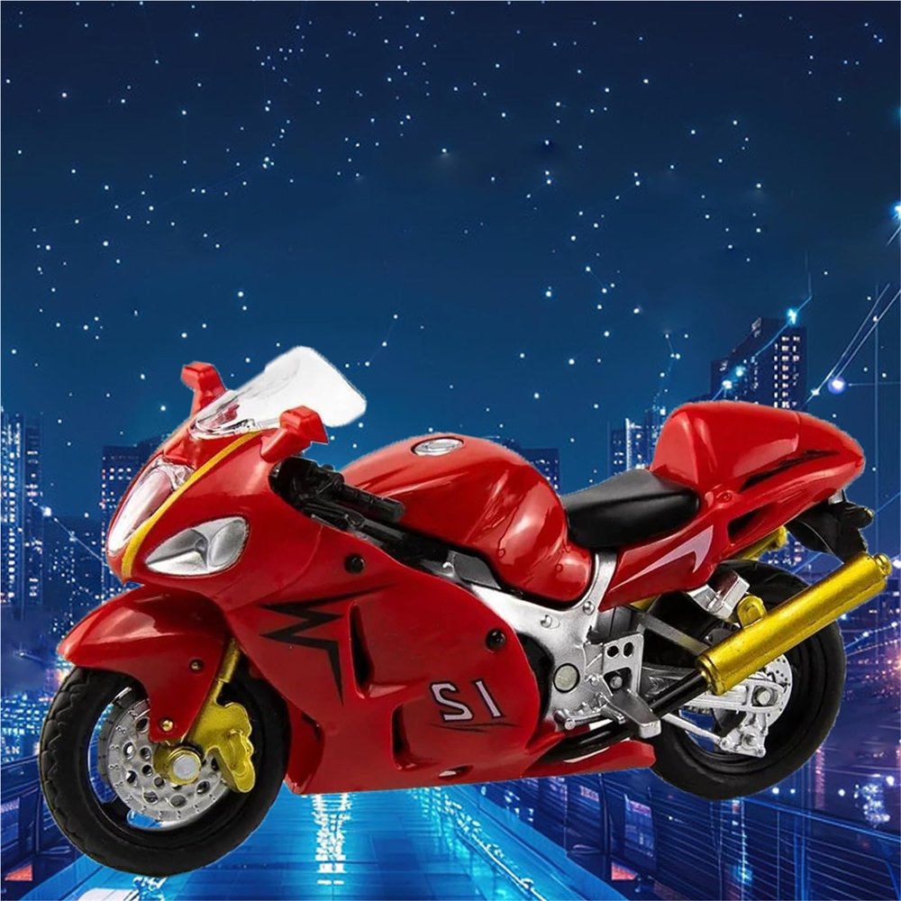 PuLaif Collection Collection Gift 1:18 for Suzuki for Hayabusa GSX1300#12 Motorcycle Alloy Model Toys