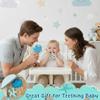 2Pcs Summer Silicone Teething Toy for Babies Ocean Animal Themed Sore Gums Pain Teething Relief Chew Toy Summer Ocean BPA Free Soft Teether for Infant Toddler Newborn 6-12 Months Birthday Baby Shower view 4
