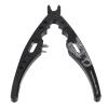 POENVFPO RC Shock Clamp Shaft Durable Assembly Tool for 1/8 RC Car, Universal Shock Pliers for Hobbyists and Enthusiasts, Aluminum Alloy Black for Remote Control Car Enthusiasts view 1