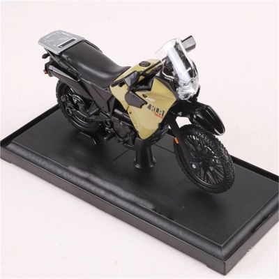 PuLaif Collection 1/18 for KLR 650 Alloy Model MotorcycleToys Birthday Gift Simulation