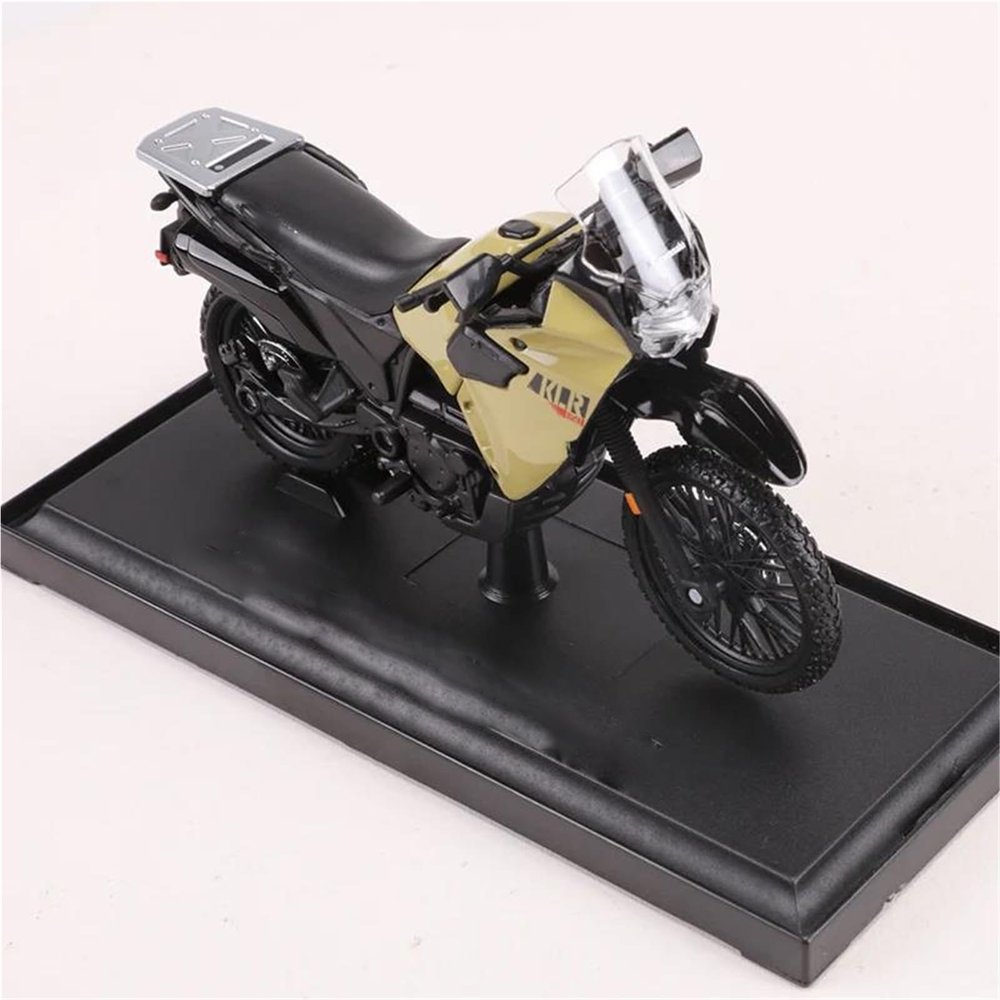PuLaif Collection 1/18 for KLR 650 Alloy Model MotorcycleToys Birthday Gift Simulation