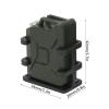 POENVFPO RC Car Simulated Fuel Decoration for 1/8 1/10 RC Crawler Car for SCX10, 2 Pack Mini Oil Can Upgrade Accessory (Dark Green) view 4
