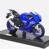 PuLaif Collection 1/18 for Y-AMAHA YZF-R1 2021 Ornaments Gifts Motorcycle Model Collection Alloy Toy view 1