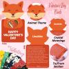 24 Pack Bulk Valentines Day Gifts for Kids, Gem Valentines Day Cards, Heart Shaped Valentine Gemstones Crystal Rocks for School Boys Girls Classroom Gifts Exchange, Party Favors, Goodie Bag Fillers view 3