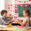 30 Pack Valentines Day Gifts for Kids, Cute Valentines Day Cards for Kids Classroom with Play Dough and Stickers, Valentine Exchange Cards Bulk for School Boys Girls Class Gifts Exchange, Party Favors view 2