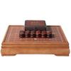Natural Wood Chinese Chess, Xiangqi Gift Set - Travel Games Sets with Board Games Gift, Xiang Qi Game & Pieces, Chinese Decor & Gifts, Chinese New Year Decor (Rosewood) view 1