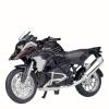 PuLaif Collection 1:18 for BMW R1200GS 2017 Motocross Motorcycle Model Toy Collecting Gifts Simulation Alloy(Black) view 1