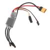 AM32 Brushless 80A RC Crawler ESC, 2 6S Adjustable BEC 5 8.2V Output with Heatsink, High Torque ESC for Axial SCX10 and Redcat 1/10 RC Crawlers, AM32 Firmware Upgrade Connector Inc view 2