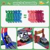 Dinosaur Track Race Car Toys for Kids 3-5, Glow in The Dark Flexible DIY Track Set, Dino Adventure Road Race Toys for Kids,Birthday Gift for Age 3-9 Boys Toddler Girls view 4
