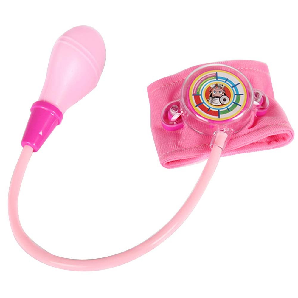 Children Blood Pressure Playset Toy Role Play Simulation Stethoscope Medical Educational Learning Toy